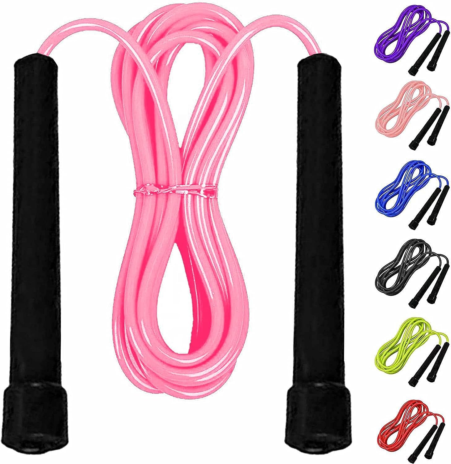 Skipping Rope Adult Fitness Jump Rope Gym Workouts  outdoor Training for Fat Burning Boxing, MMA Exercises Speed Fitness Weighted Skipping Ropes for Women  Men