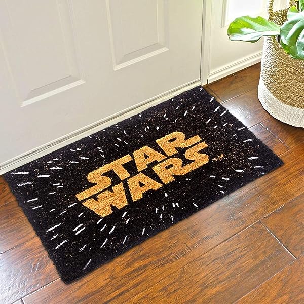 Star Wars Doormat, Polyurethane, Brown, 40_x_60_cm