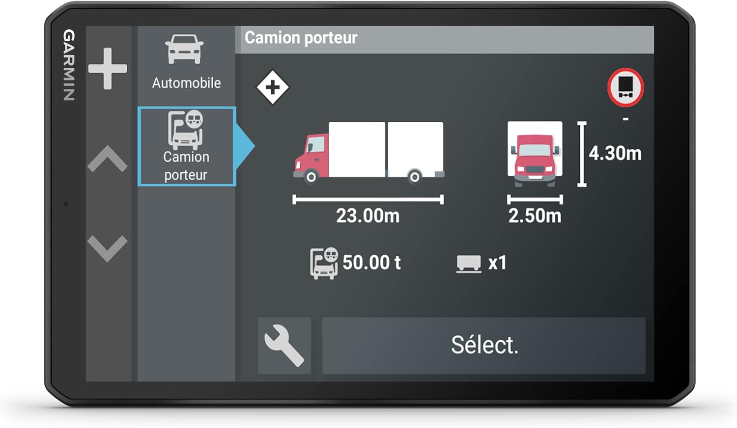 Garmin Dezl LGV810, EU Truck Sat Nav with 8 Touchscreen
