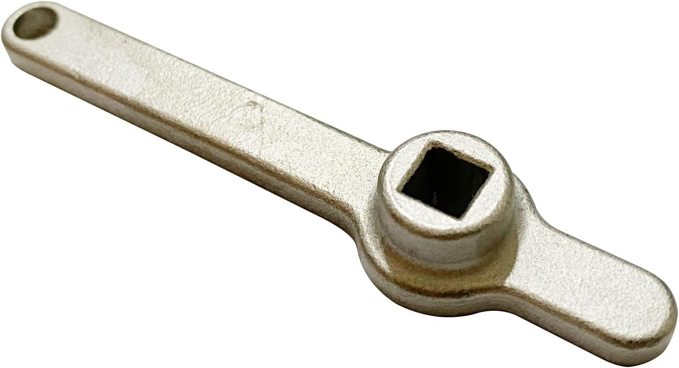 HVAC Service Wrench, Ratchet wrench, square wrench, 5mm Plumbing Bleed Wrench Refrigeration AC Ratcheting Wratchet Wrench Tool for HVAC Tech, Gas Furnace, Air Conditioning, Refrigeration Equipment
