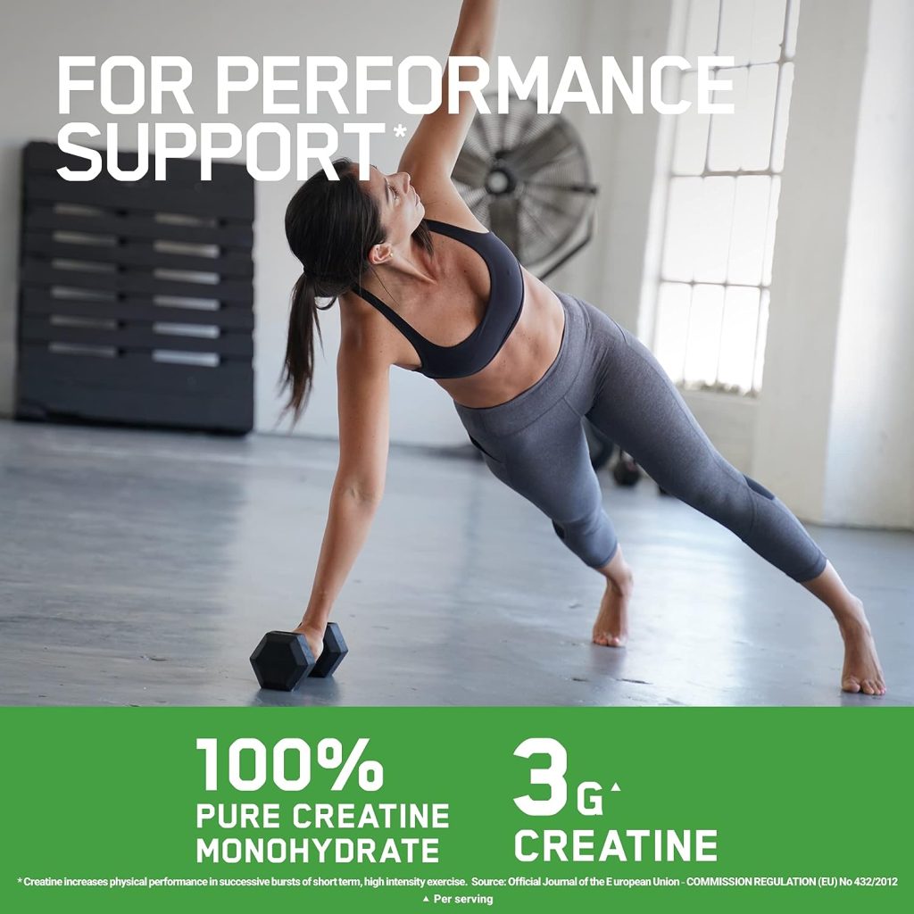 Optimum Nutrition Micronised Creatine Powder, 100% Pure Creatine Monohydrate Powder for Performance and Muscle Power, Unflavoured Shake, 93 Servings, 317 g